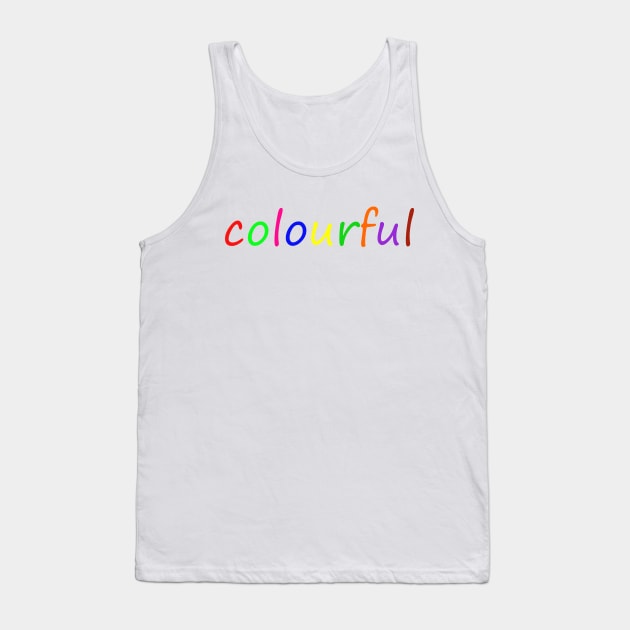 Colourful Tank Top by dvsector